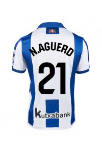 Real Sociedad Nayef Aguerd #21 Fotballdrakt Hjemme Klær 2024-25 Korte ermer